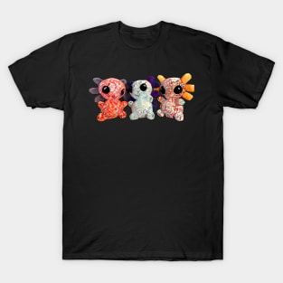 The trio of axolotls T-Shirt